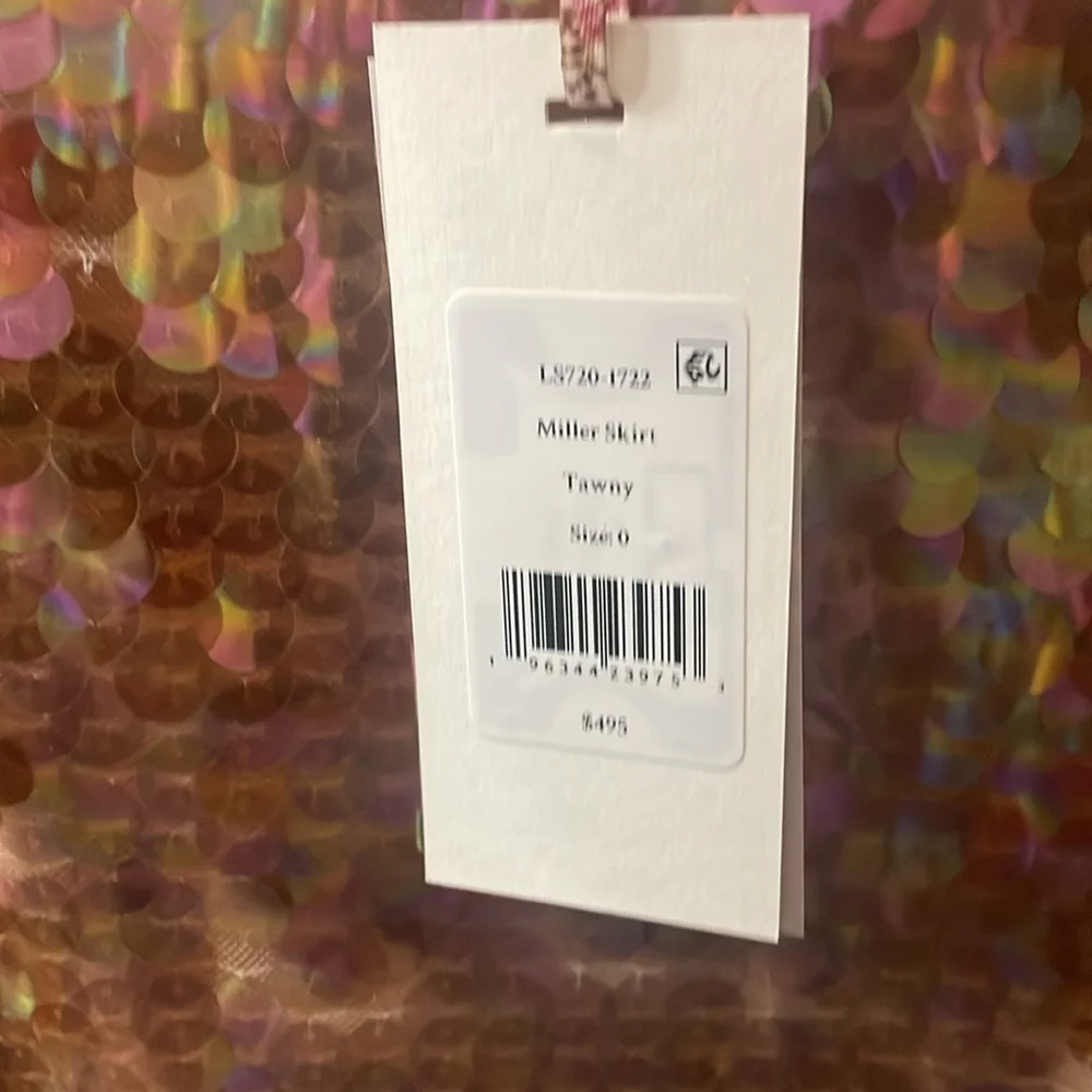 🛍️LoveShackFancy-Miller Skirt Tawny🛍️Gorgeous NWT - Picture 7 of 8